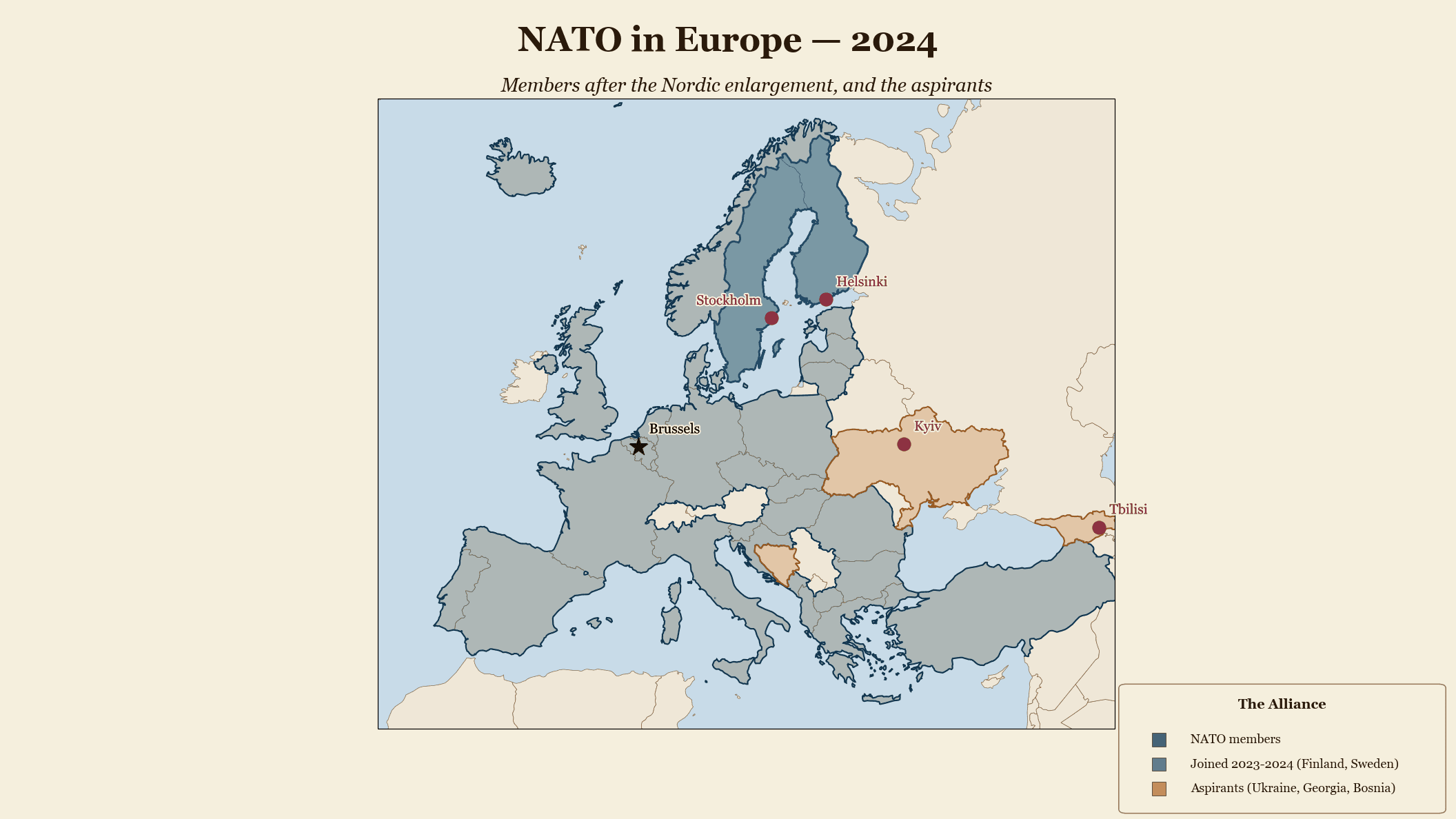 NATO in Europe · 2024
