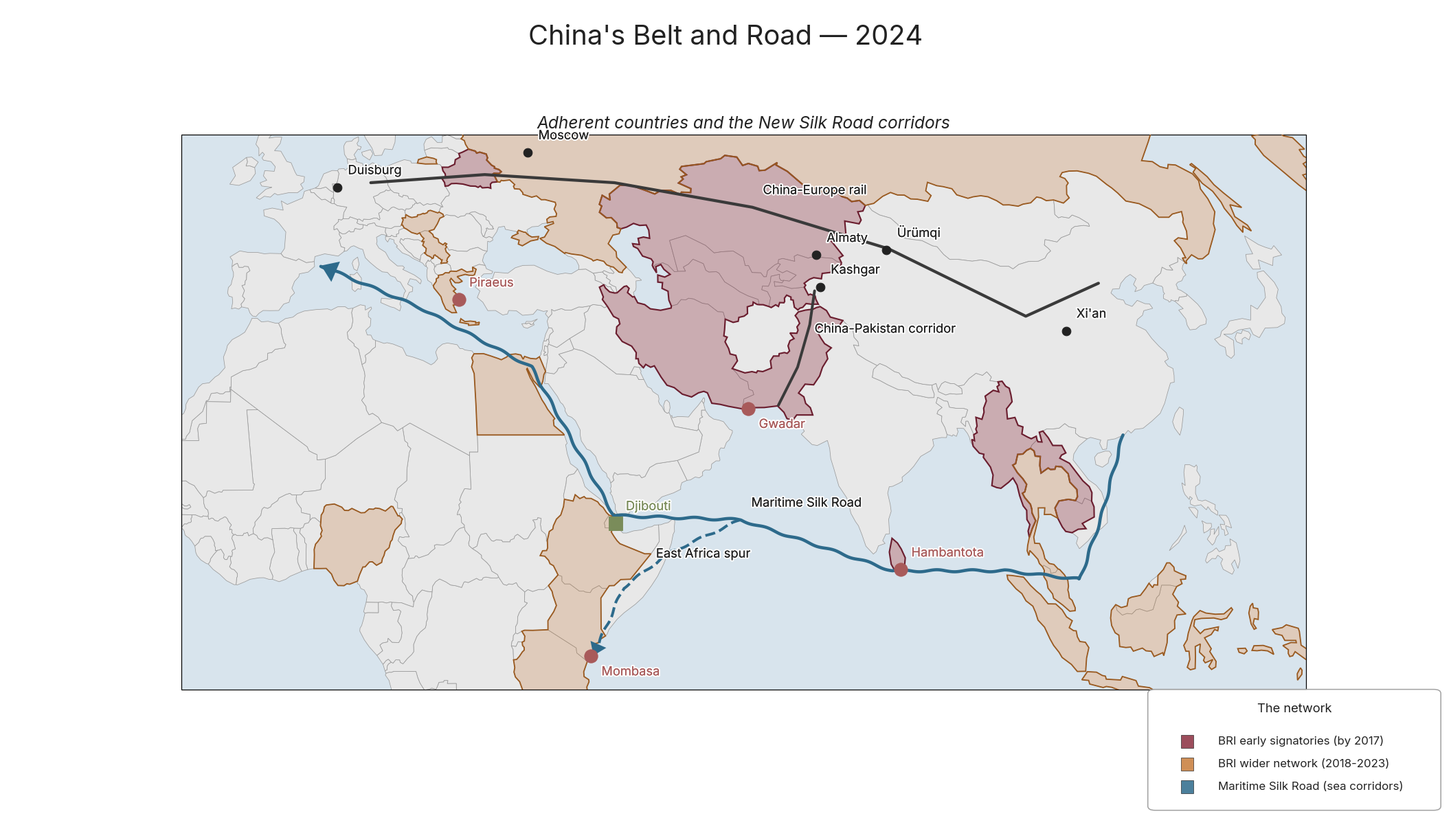 China's Belt and Road — 2024