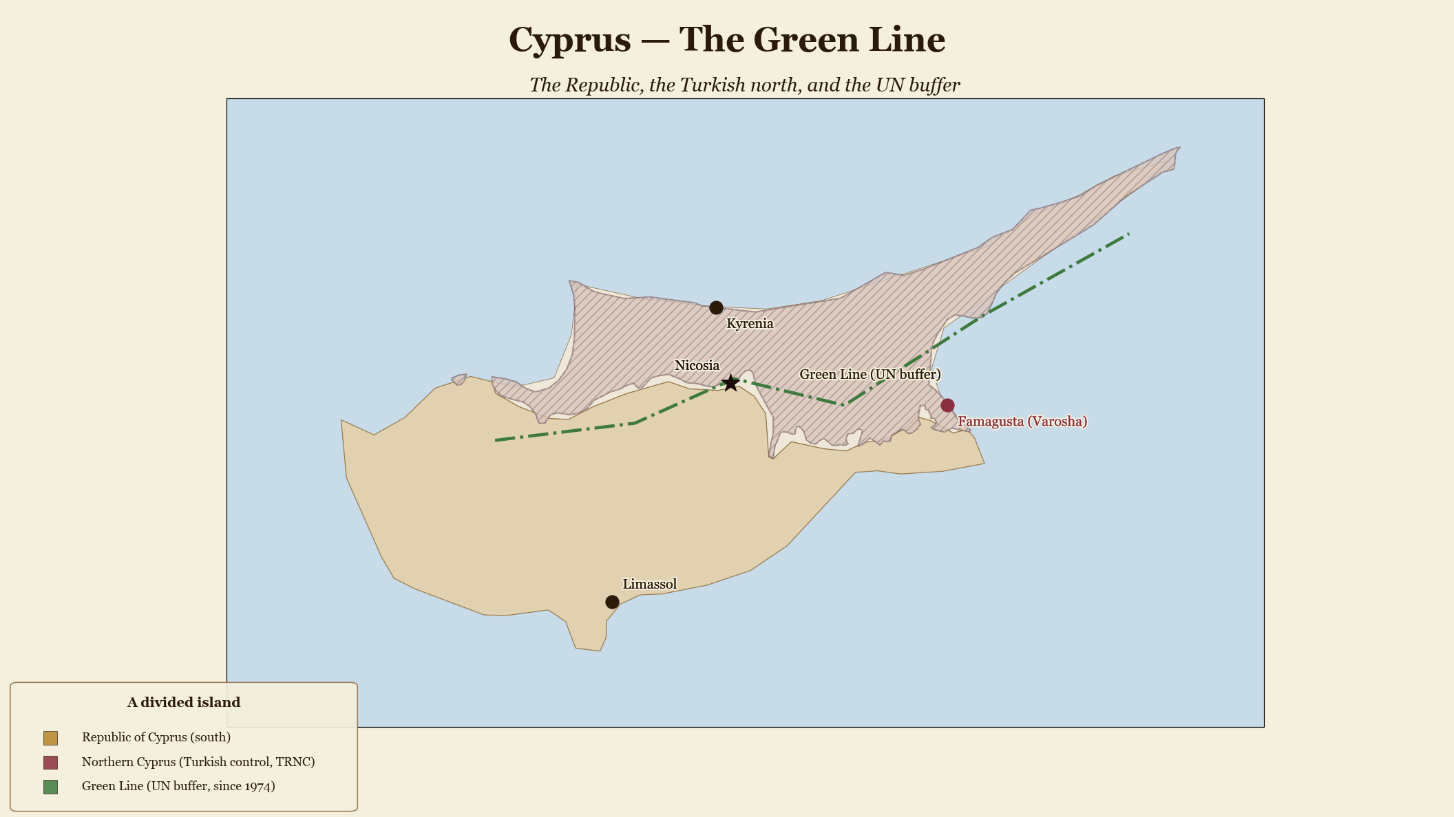 Cyprus — The Green Line