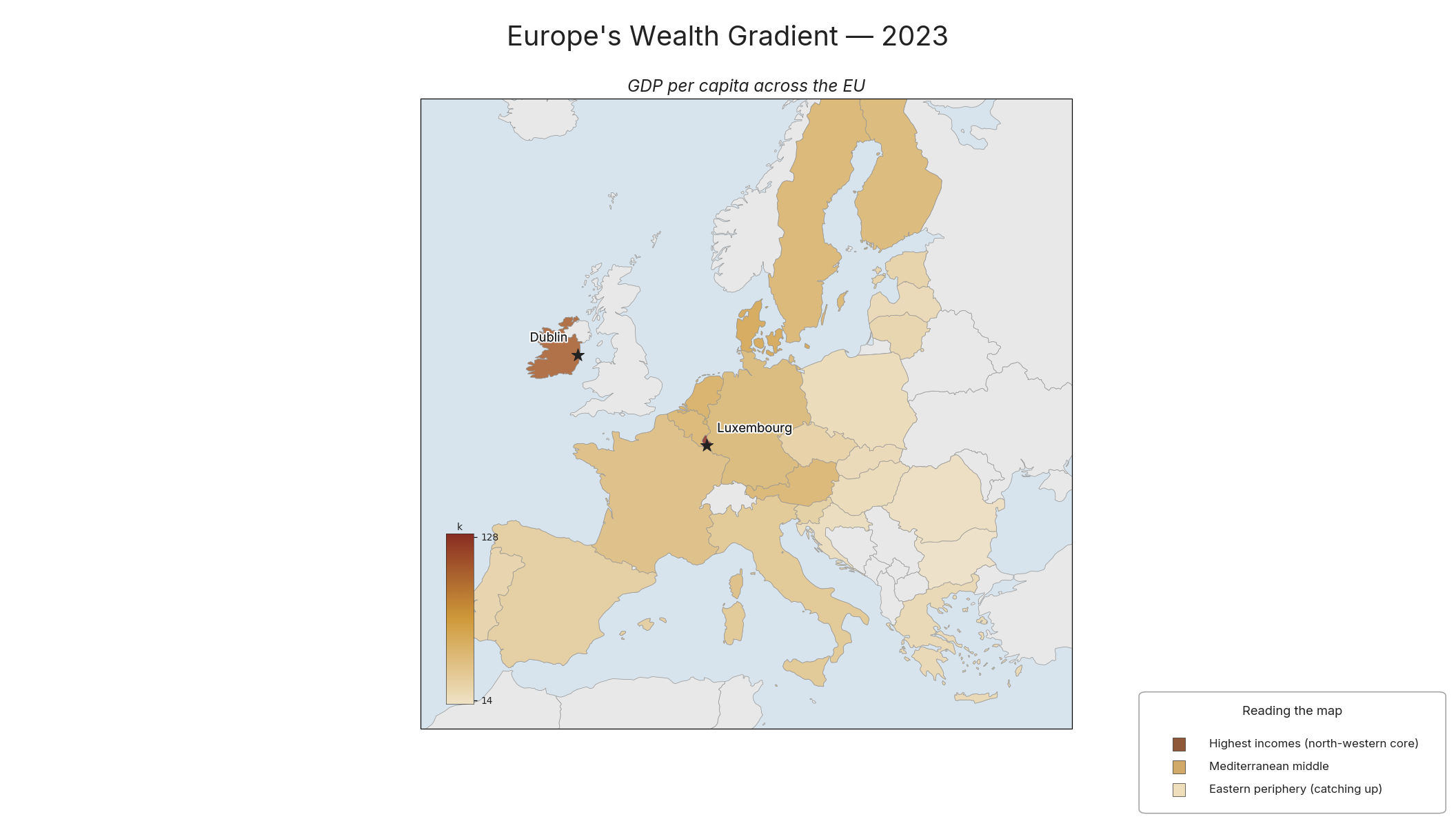 Europe's Wealth Gradient — 2023