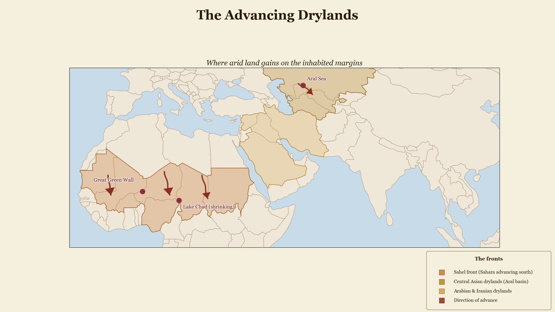 The Advancing Drylands